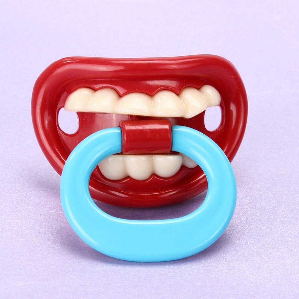 Modern Intereting Food Grade Silicone Funny Baby Pacifiers Nipple Teethers Toddler Pacifier For Baby Boys and Girls