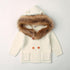 Winter Fashionable Sweaters For Baby Cardigans Autumn Hooded Newborn Knitted Jackets Cartoon Bear Children Long Sleeve Clothing