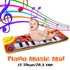 Kids Baby Early Education Music Piano Keyboard Carpet Musical Mat Touch Play Safety Learn Singing Toy For Kids