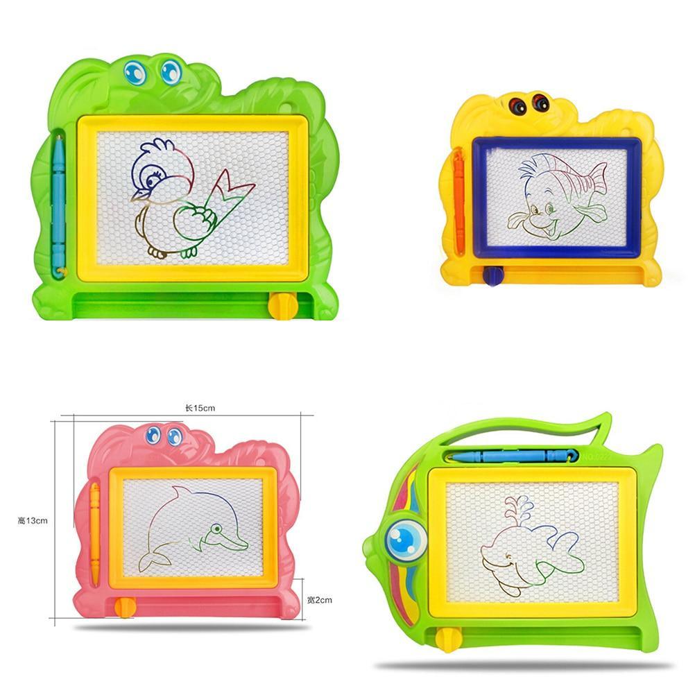 NEW Children Writing Doodle Stencil Painting Magnetic Drawing Board Set Learning & Education Toys Hobbies for Kids