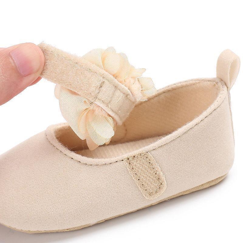 Infant Newborn Soft Sweet Baby Shoe Kids Wedding Party Dress Footwear Children Princess First Walker Baby Girl Shoes