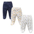 3PCS Baby Pants 100% Cotton Baby Girls and  Boys Clothes Unisex Casual Bottom PP Pants Newborn Baby Clothing For Children