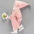 Newborn Infants Baby girls/boys Warm Hooded Jumpsuit Jacket Baby wear Clothing sets For Boys And Girls Winter Coat Jumpsuit in Several Sizes