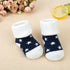 1 Pair Newborn Cotton Striped Warm Slippers Socks For Baby Girls And Boys Very Comfortable And Soft Material