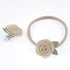 Handamde Flower Headband Hair Clip Set Flexible Rope Hairband Accessories for Mother & Baby