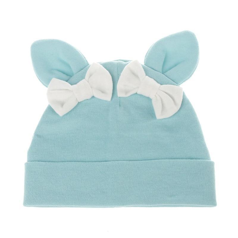 Baby Girl Hat Rabbit Ear Hat For Girls Cotton Bow Knot Children's Cap Toddler Kids Hats Cartoon Hats In Modern New Design