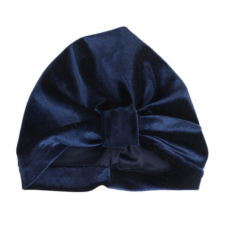 New Modern Baby Hat for Girls Autumn Winter Baby Cap Turban Great for Photography Props Elastic Infant Design