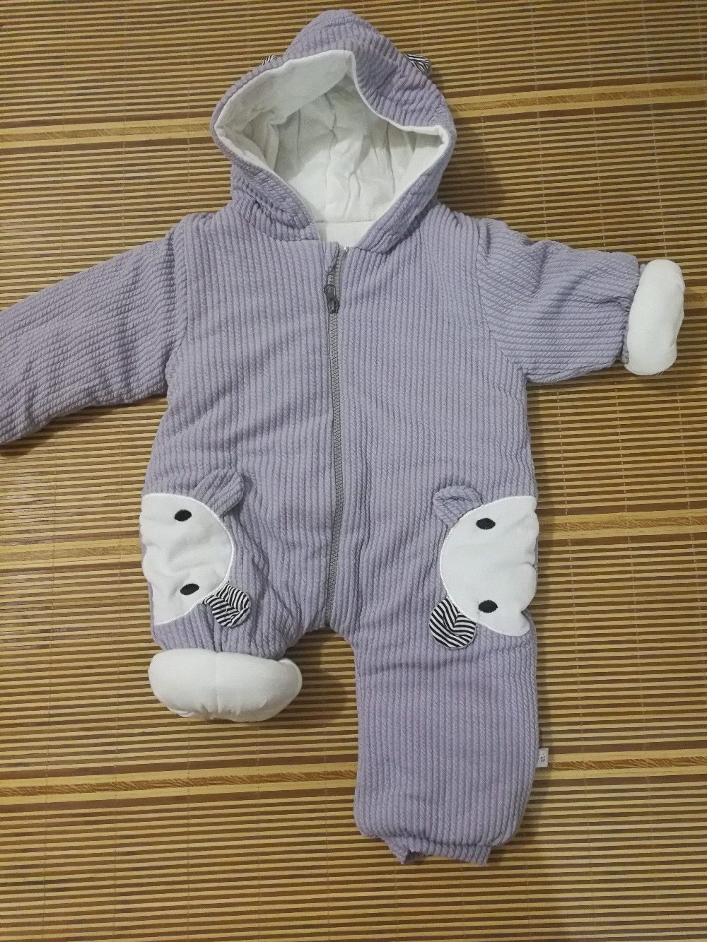 Clothes Cold Winter Girl Garment Thicken Warm Comfortable Pure Cotton Coat Jacket Kids Romper Jumpsuit In Modern Style