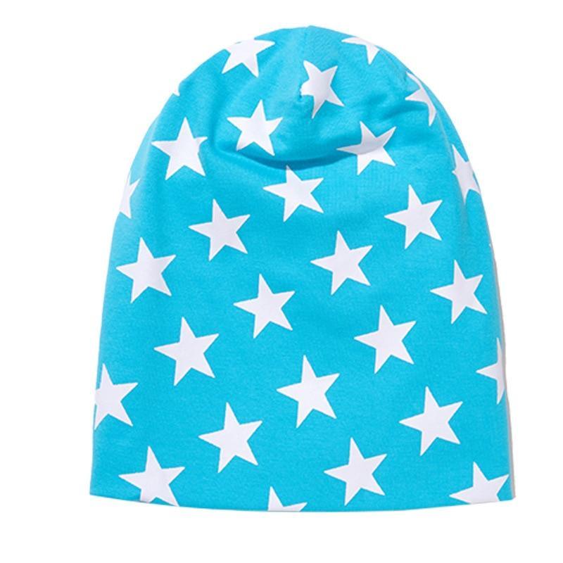 Baby Street Dance Hip Hop Hat Star Baby Beanie Cap And Scarf for Boys And Girls For Autumn Winter