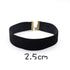 Black Velvet Choker Necklace 90's plain Ribbon Gothic Round Rope Chain Statement Jewelry Retro Necklace  for Women