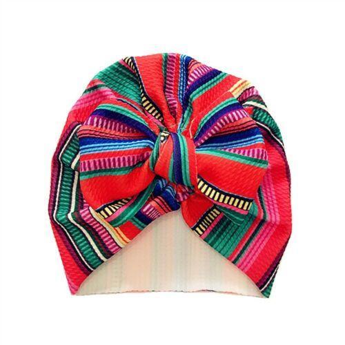 Modern Handmade Colorful Baby Accessories Cute Newborn Baby Infant Girl Turban For  Toddler Colorful Caps Kids Gifts