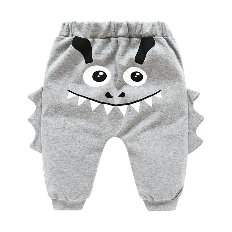 Modern Baby Boys Girls Cartoon Pants Spring High Waist Guard Belly Trousers Print Bottoms In Interesting Style For Girls And Boys