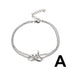 Anklet Heart Infinity Silver Color Ankle Bracelet 26 Letter Anklets For Women Foot Jewelry Style