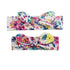 Mother & Baby Headbands Print Floral Elastic Hair Bands Parent-Child Hair Accessories Bow For Baby Girls Bow in Modern Design