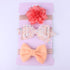 Baby Girls Headband Set Bow Knot Head Bandage Kids Toddlers Headwear Flower Hair Band Infant Clothing Accessories