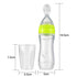 Baby Bottle Leak-proof Food Dispensing Spoon Juice Cereal Feeding Bottle Spoon Food Supplement Bottles For Kids In Modern Design