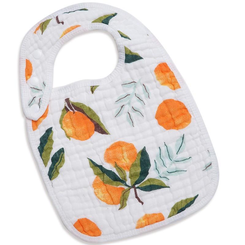 Cotton Baby Burp Cloth For Toddlers Feeding Durable Apron Multi-use Saliva Towel Scarf And Bandana Bibs