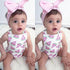 Baby Girls Romper Jumpsuit Headband Watermelon Printed Outfits Sun suit Set New 0-24M In Modern Design