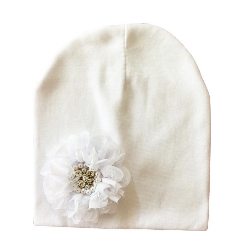 Baby Hat Winter Baby Cap Cotton Floral Hat For Baby Girl Flower Children Cap Kids Accessories For Newborn Baby