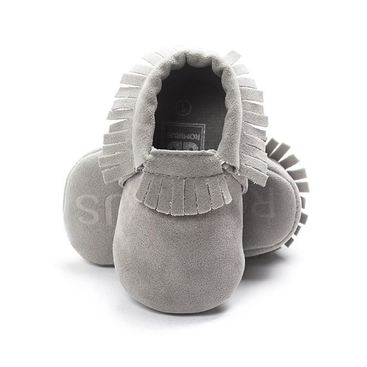 Baby PU Soft Soled Non-slip Leather Shoe For Autumn And Winter Warm Comfortable Shoes