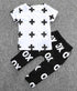 Modern Printed Baby Boy Clothes Sets T-shirt+ Pants Cartoon Printed Clothing Set For Boys In Elegant Design