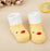 1 Pair Newborn Cotton Striped Warm Slippers Socks For Baby Girls And Boys Very Comfortable And Soft Material