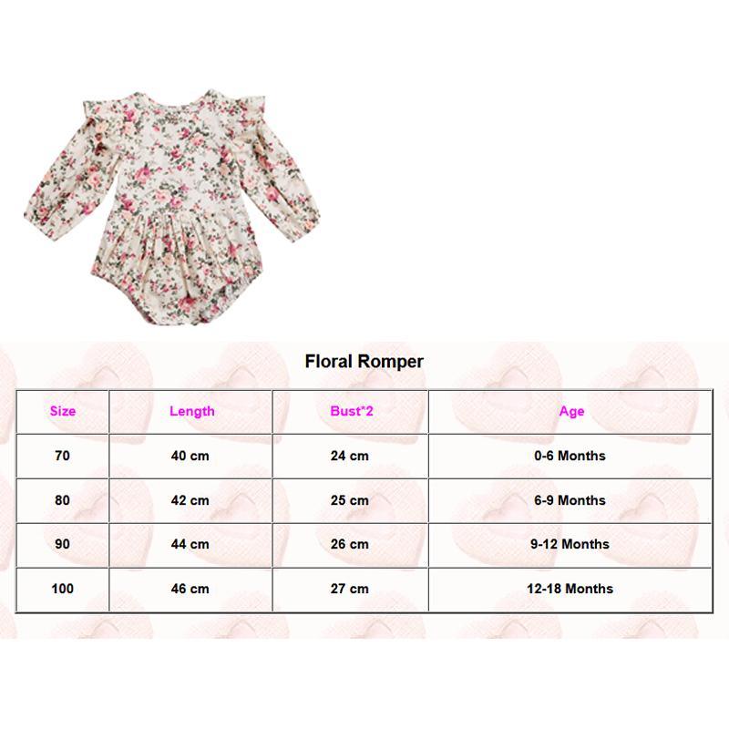 Toddler Infant Newborn Baby Girls Kids Long Butterfly Sleeve Romper Outfits Playsuit Jumpsuit