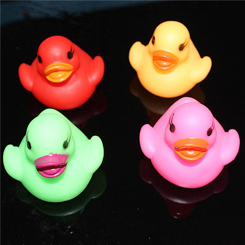 Baby Toys Rubber Bath Ducks Gold Fish for Bathing Newborns Bathroom Kids Bathtub Accessories Toddler Kids Toy