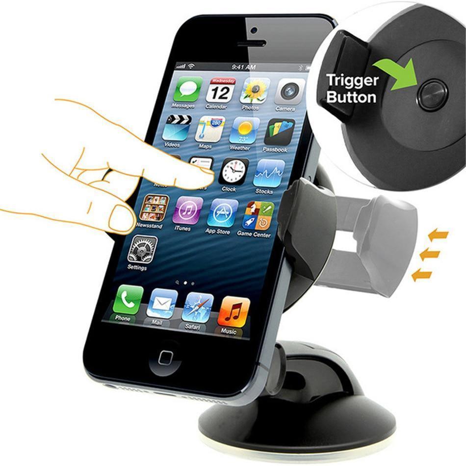 Strong Adjustable Mobile Car Holder For Phone in Car Holder Windshield Cell Stand Support