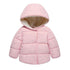 Designer Luxury Elegant New Winter Baby Outerwear Hooded Printed Cotton Padded Jacket and Coats For Babies and Girls Kids