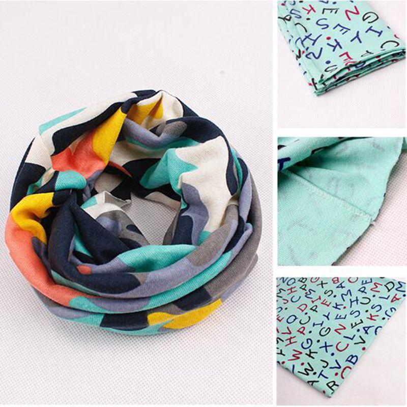 Modern Children Hat Scarf Set Camouflage Print Cotton Baby Beanie Collar for Baby Boy/Girl Cap Kids Warm Hats Scarves Design