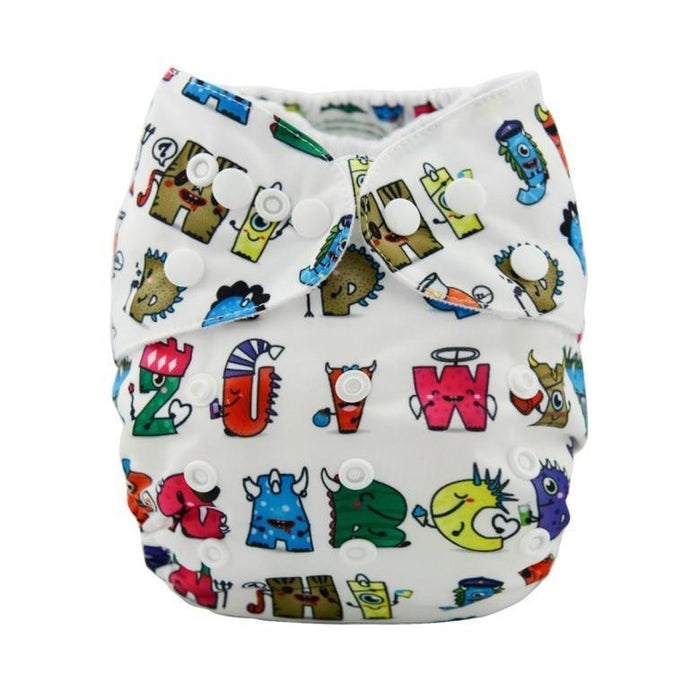 1 Piece Baby Pocket Cloth Diaper Nappy One Size Reusable Washable Comfortable Diapers For Babies