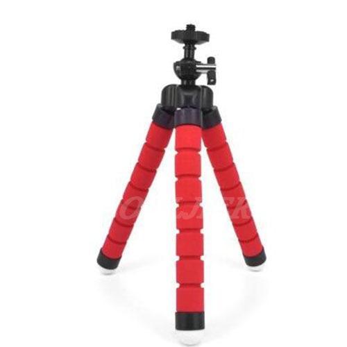 Flexible Sponge Mini Tripod With Bluetooth Remote Shutter Mini Camera Tripod Phone Holder Clip Stand