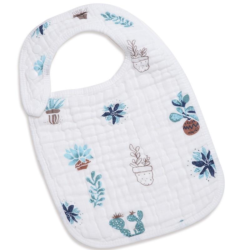 Cotton Baby Burp Cloth For Toddlers Feeding Durable Apron Multi-use Saliva Towel Scarf And Bandana Bibs