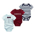 Modern 3PCS Baby Girl And Boy Newborn Boy Short Sleeve Baby Romper Jumpsuit Set For Boys and Girls