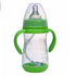 Baby Safe Plastic BPA Free Anti-colic Baby Milk Water Juice Bottle with Straw for Infant Feeding For Kids