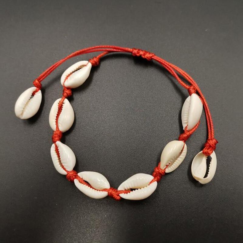 Handmade Sea Shell Anklet Brecelets  For Women Foot Jewelry For  Leg strap Bohemian Jewelry  New Trend Summer Style