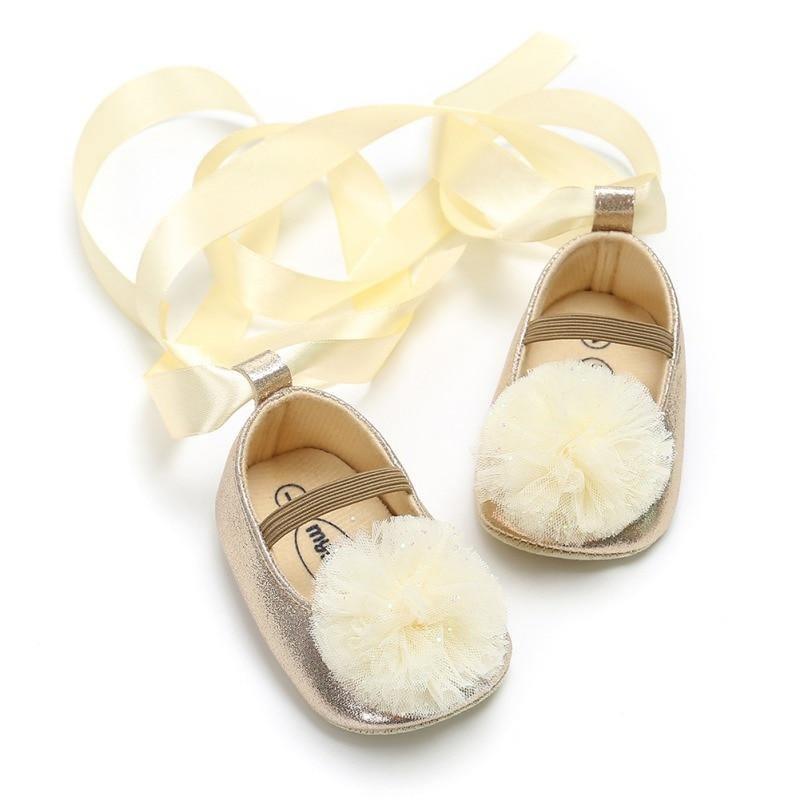 Cute Baby Dance Shoes Toddler Shoes Bow Tie Baby Princess Shoes Dance Shoe Newborn First Walkers 0-18M