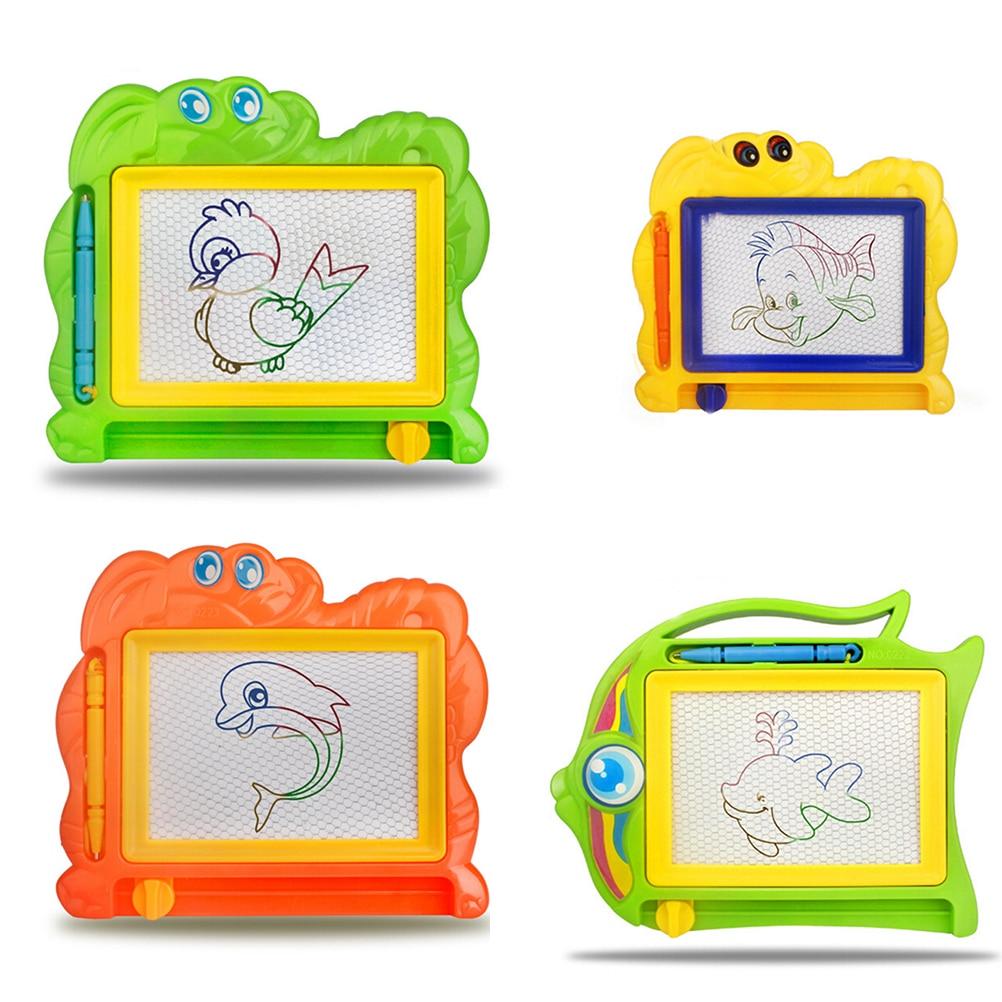 NEW Children Writing Doodle Stencil Painting Magnetic Drawing Board Set Learning & Education Toys Hobbies for Kids