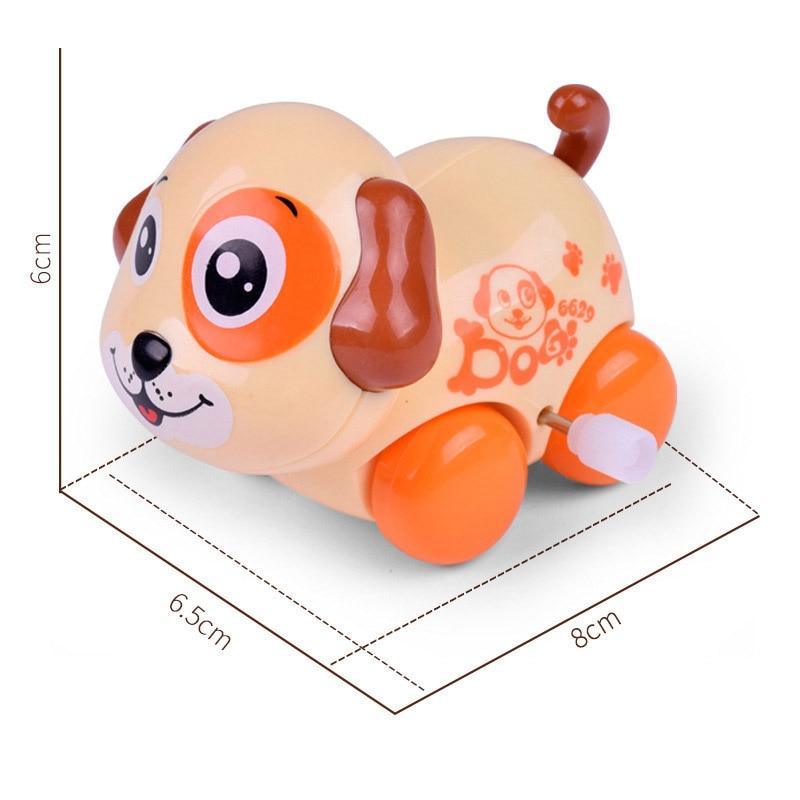 Baby Toys Cartoon Animal Dog Wind Up Toys Running Car Clockwork Educational Toys Infant Baby Mobile Rattle Toy For Kids