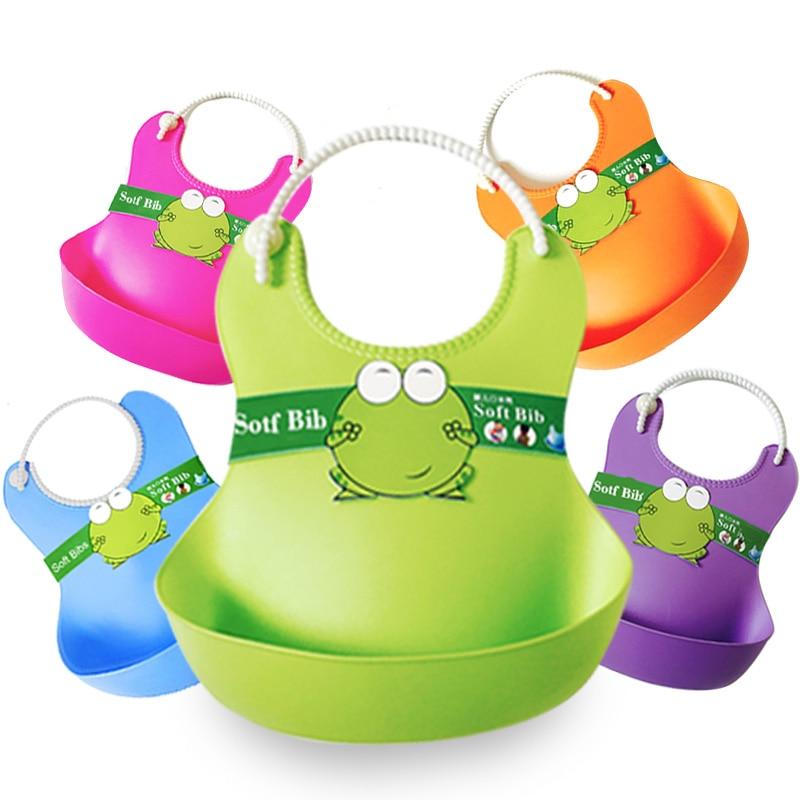 Modern Baby Plastic Bibs Waterproof Lunch Bibs for Boys & Girls Infants Silicone Feeding Baby Saliva Waterproof Aprons for Baby