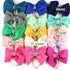 Modern New Headband with Messy Bow Baby Girls Hairbows Infant Solid Large Bow Turban Headwrap Newborn Bow For Girls