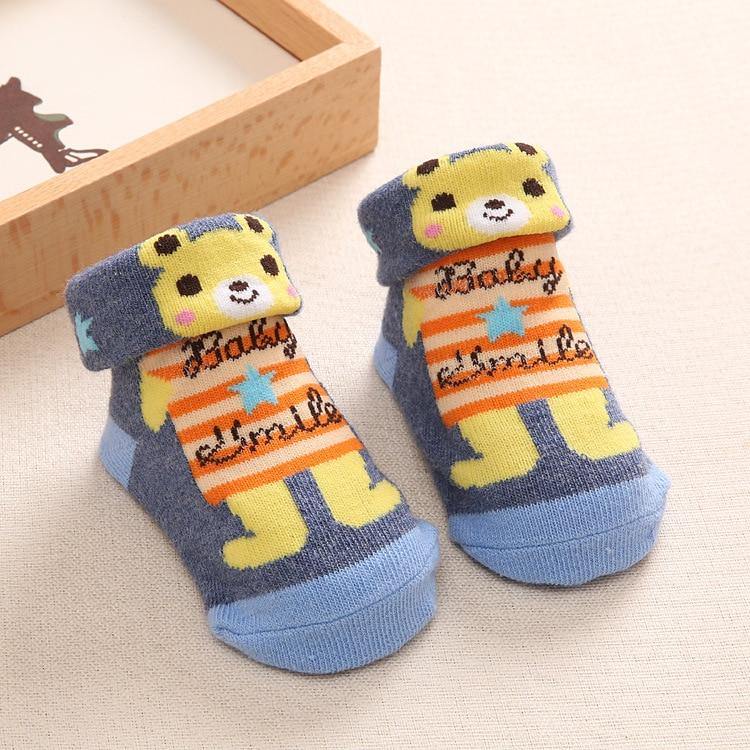 Anti Slip Floor Cartoon Kids Toddlers Autumn Spring Newborn Cute Cotton Baby Socks Girl Boy Infant Socks for Kids