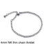 Luxury High Quality Unisex Silver Color Stainless Steel Beach Anklet For Women and Men Luxury Brecelet for Hand or Leg Chain Foot Jewelry