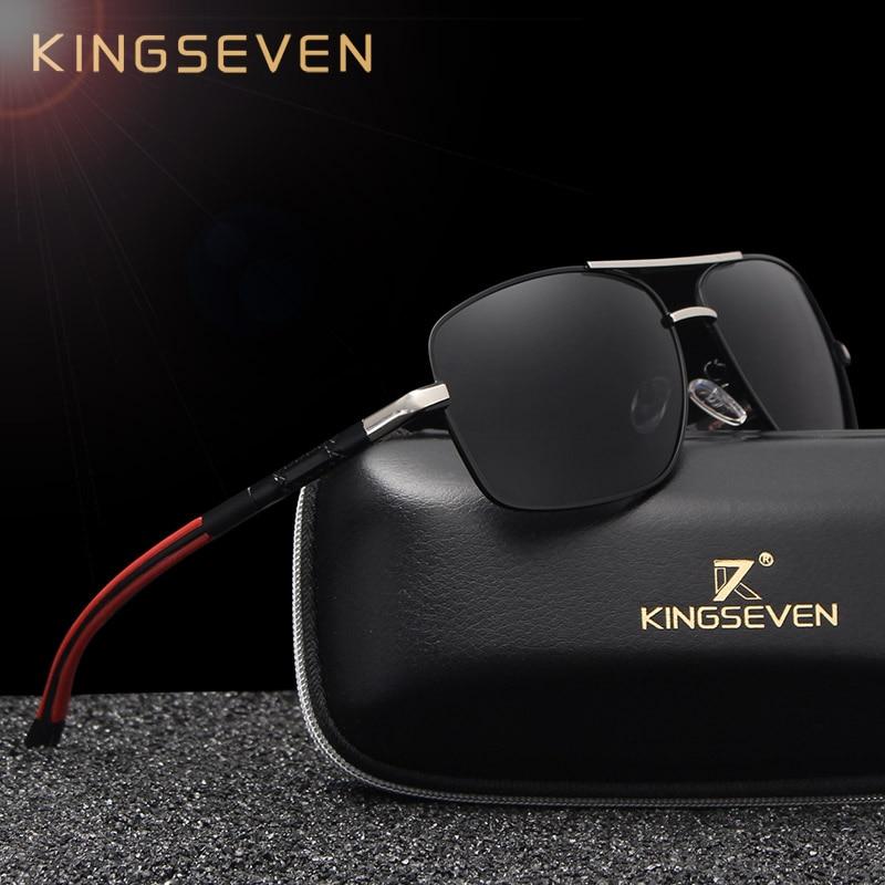 Brand Designer Men's Aluminum Magnesium Sun Glasses Polarized Mirror Lens Male Eyewear Sunglasses For Men