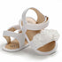 Princess Cute Baby Girls Newborn Infant Floral Sandals Soft Crib Walkers Breathable Shoes Best Baby Gift