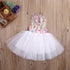 Handmade Girl Dress With Sequins Baby Girls Dress Tulle Tutu Floral Dress Baby Dresses Sundress Baby Clothing For Wedding and Celebrations