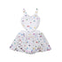 Newborn Infant Baby Girl Romper with Sequin Dot Tulle Dress Outfits for Toddler Girls Dress For Birthday And Party