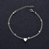 Luxury Modern New Trend Simple Heart Female Anklets Barefoot Leg or On Foot Ankle Bracelets For Women Jewelry Style