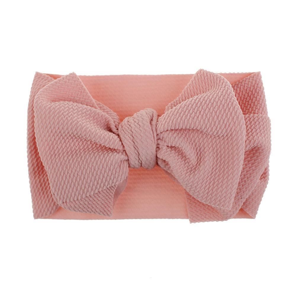 Baby Large Bow Girls Headband Big Bowknot Head wrap Kids Bow for Hair Cotton Infant Newborn Headbands For Baby